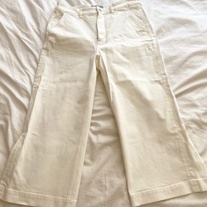 Everlane Wide Leg Crop pants size 14